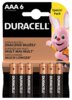 6 x Duracell Basic Duralock LR03 AAA alkaline battery (blister)