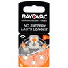 6 x Rayovac 13 Hearing aid batteries