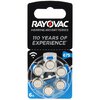 6 x Rayovac 675 Hearing Aid Batteries