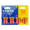 8 x AA / LR6 Varta Max Power 4706 batteries (Max Tech)