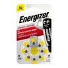 8 x Energizer 10 hearing aid batteries
