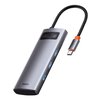 5in1 Adapter Baseus WKWG020013 Hub USB-C to 3x USB 3.0 + HDMI + USB-C PD
