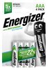 4 x Energizer R03/AAA Ni-MH 800mAh Extreme Rechargeable Batteries