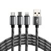 3in1 USB cable - USB-C, Lightning, micro USB 120cm everActive CBB-1.2MCI up to 2.4A