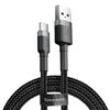USB cable - USB-C / Type-C 100cm Baseus Cafule CATKLF-BG1 Quick Charge 3A with fast charging support