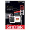 SanDisk microSD (microSDXC) 128GB Extreme 190/90MB/s UHS-I U3 V30 A2 memory card