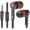 In-ear headphones with microphone Defender Pulse 420 black-red