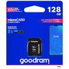 Memory card GOODRAM microSDXC 128GB class 10 UHS-I + SD Adapter
